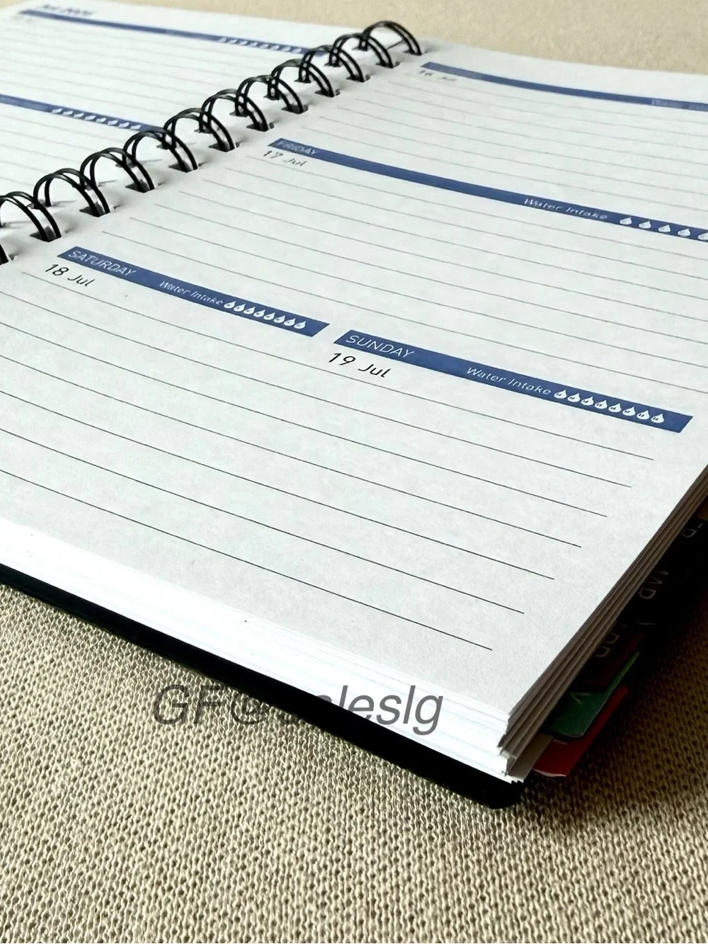 New Black Hard Cover 2026-2027 Planner Gift Set Fits Coach Notebook covers